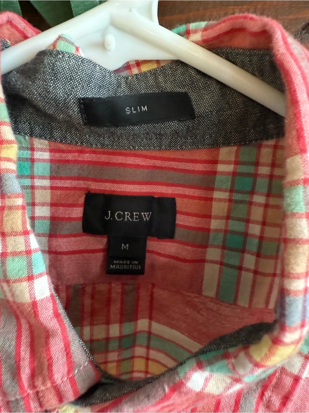 J. Crew collar designed